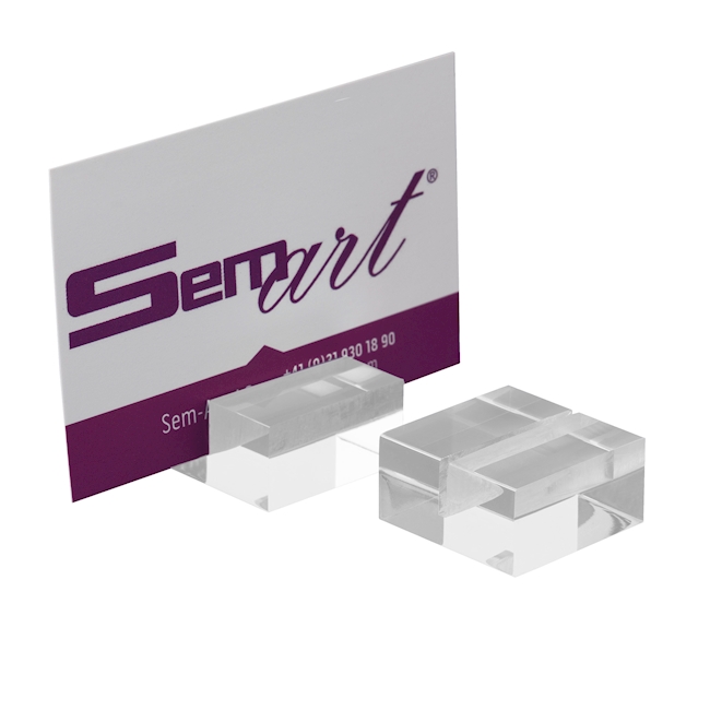 Socle en acrylique avec feinte